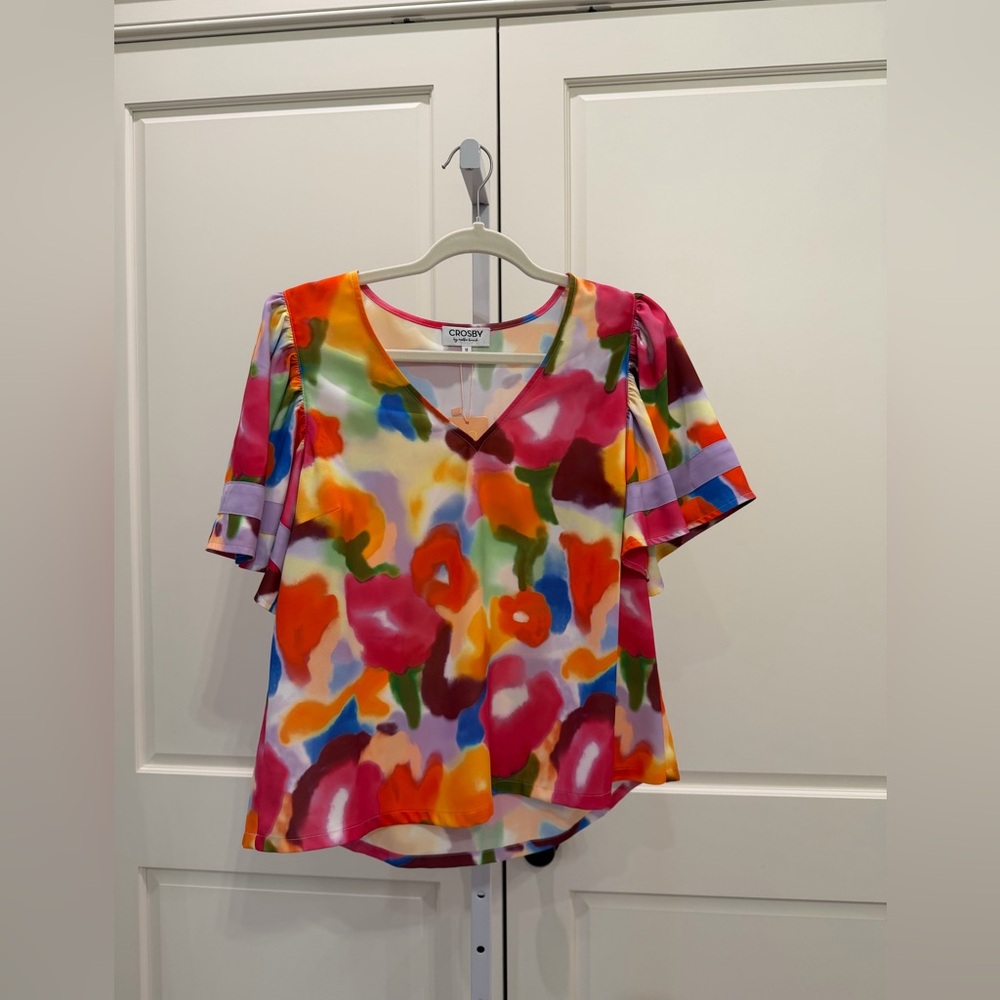 Crosby by Mollie Burch Bettina Top Flower Market Size Medium
